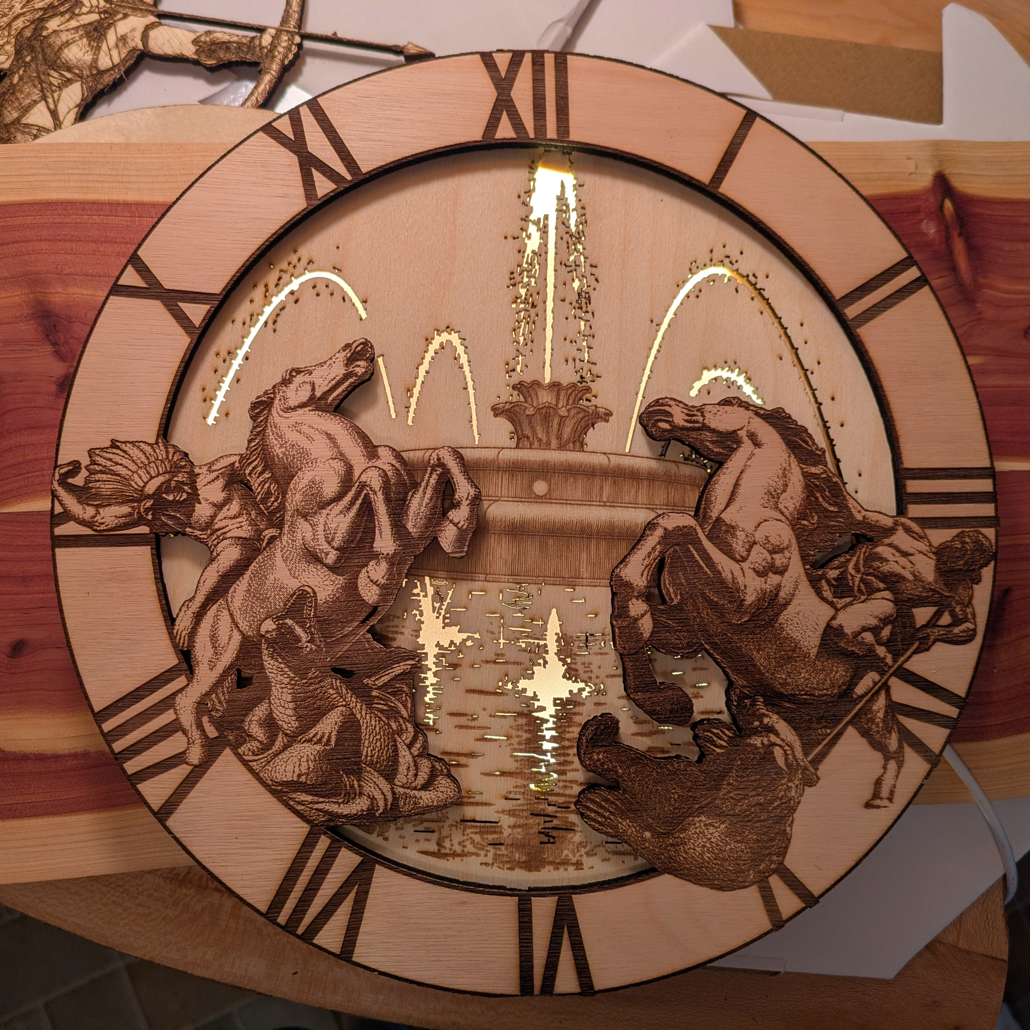 Nichols Fountain Clock — view 2
